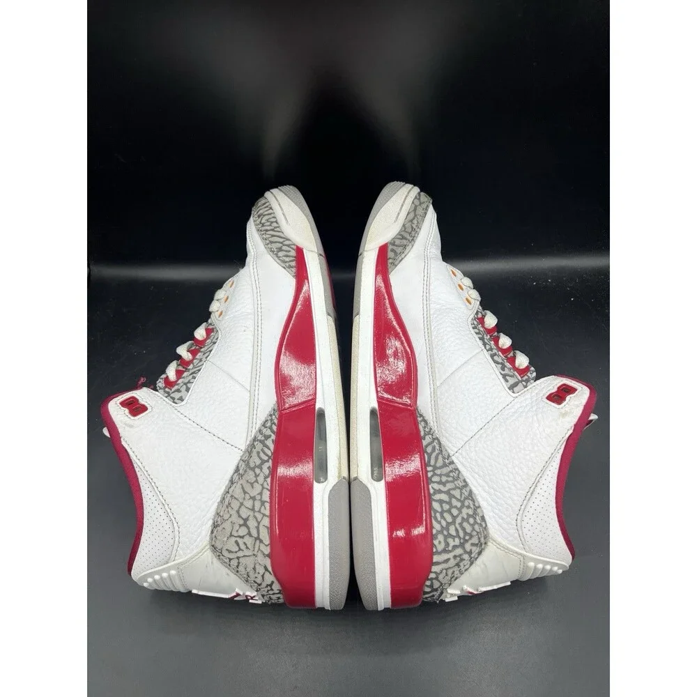 Air Jordan 3 Retro 'Cardinal Red' Men’s Size 10 (CT8532-126)
